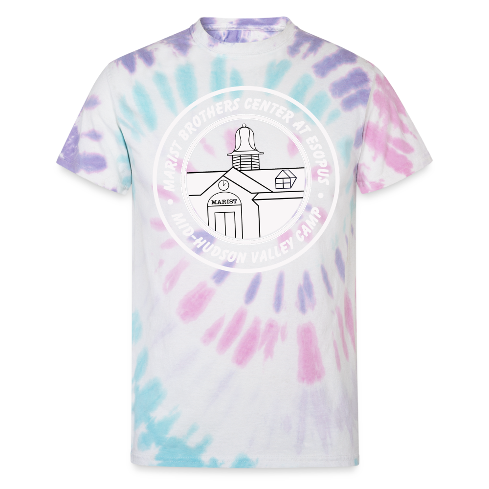 Unisex Tie Dye T-Shirt - Pastel Spiral