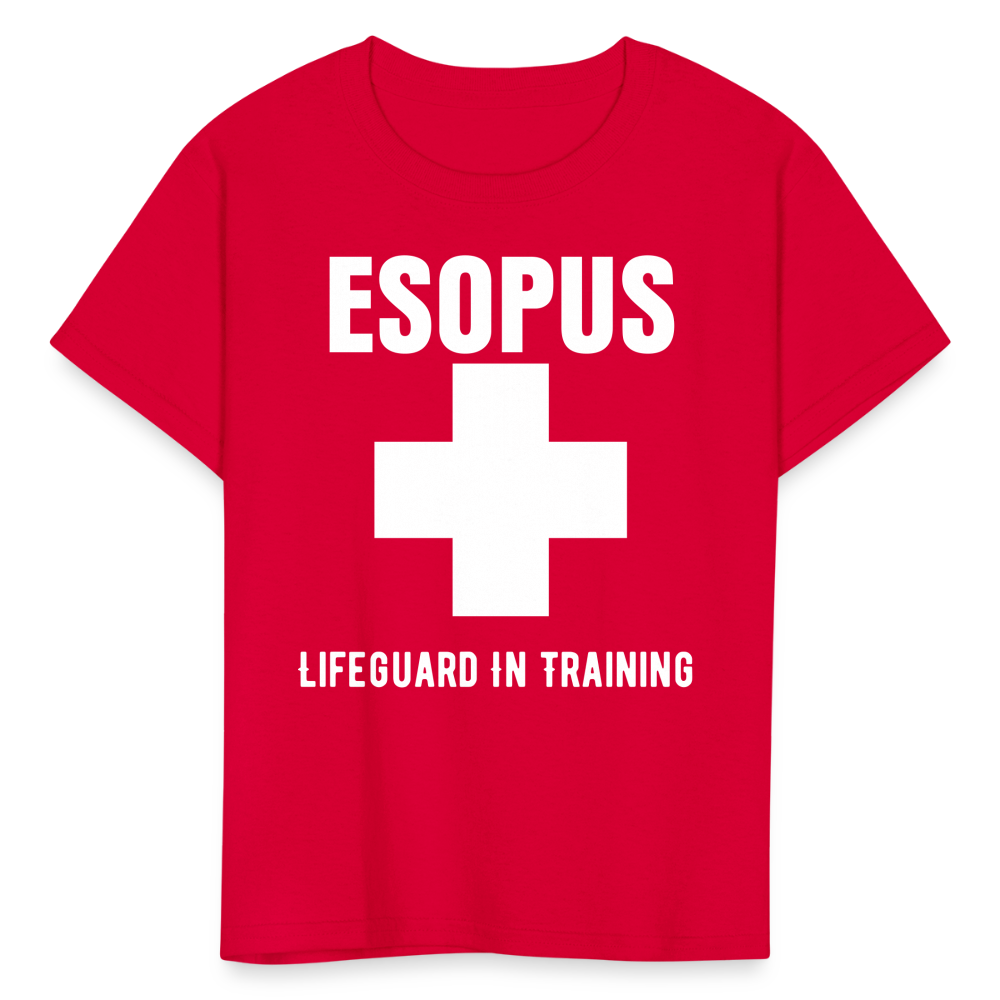 Ali B lifeguard in training, kids, edition, - red