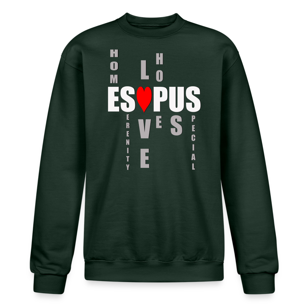 Esopus words - Dark Green