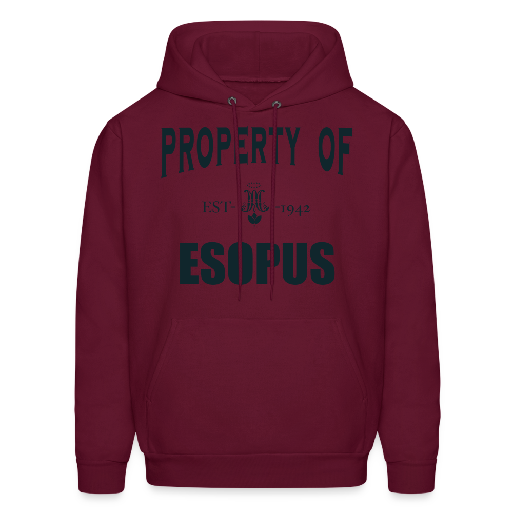 Property of Esopus - burgundy