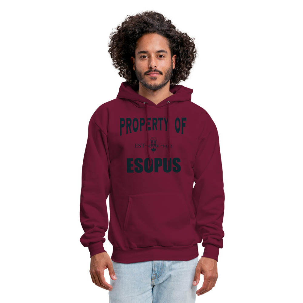 Property of Esopus - burgundy