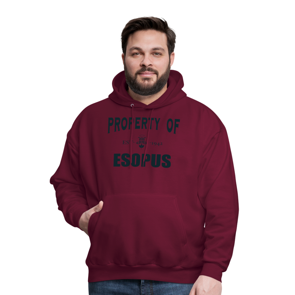 Property of Esopus - burgundy
