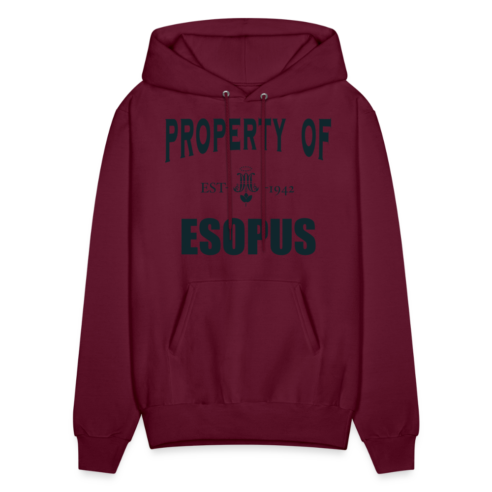 Property of Esopus - burgundy