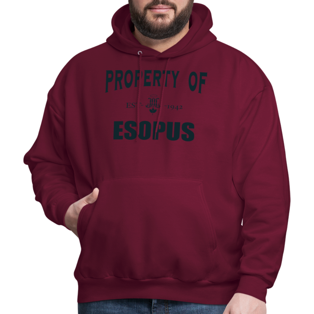 Property of Esopus - burgundy