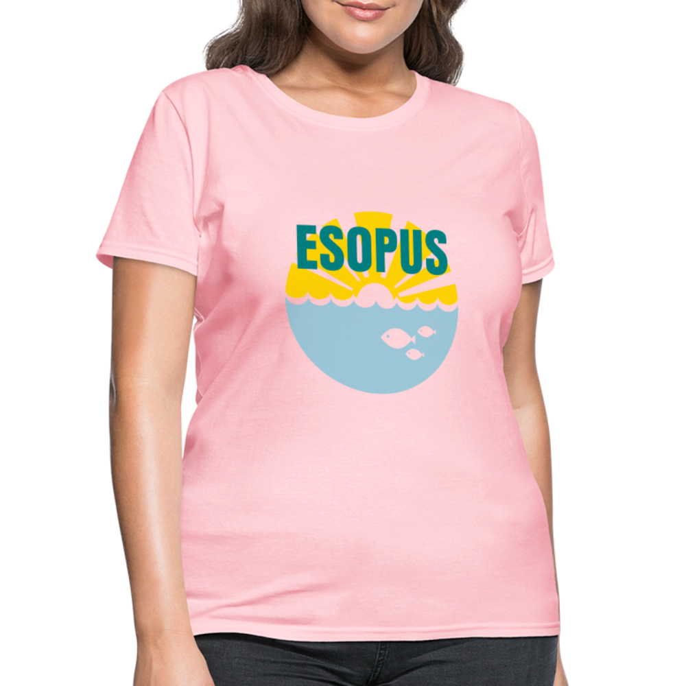 Women's T-Shirt - Camp specialty shirt - Adult vacation - pink