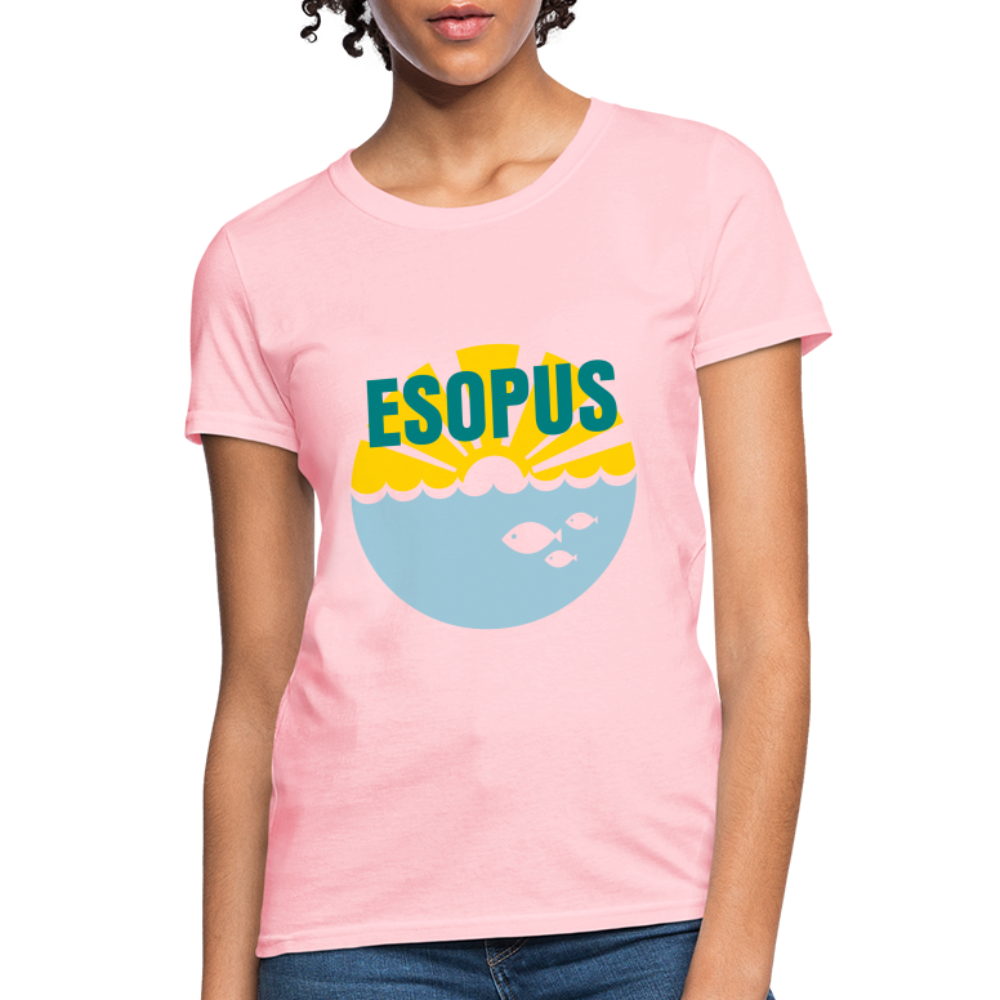 Women's T-Shirt - Camp specialty shirt - Adult vacation - pink