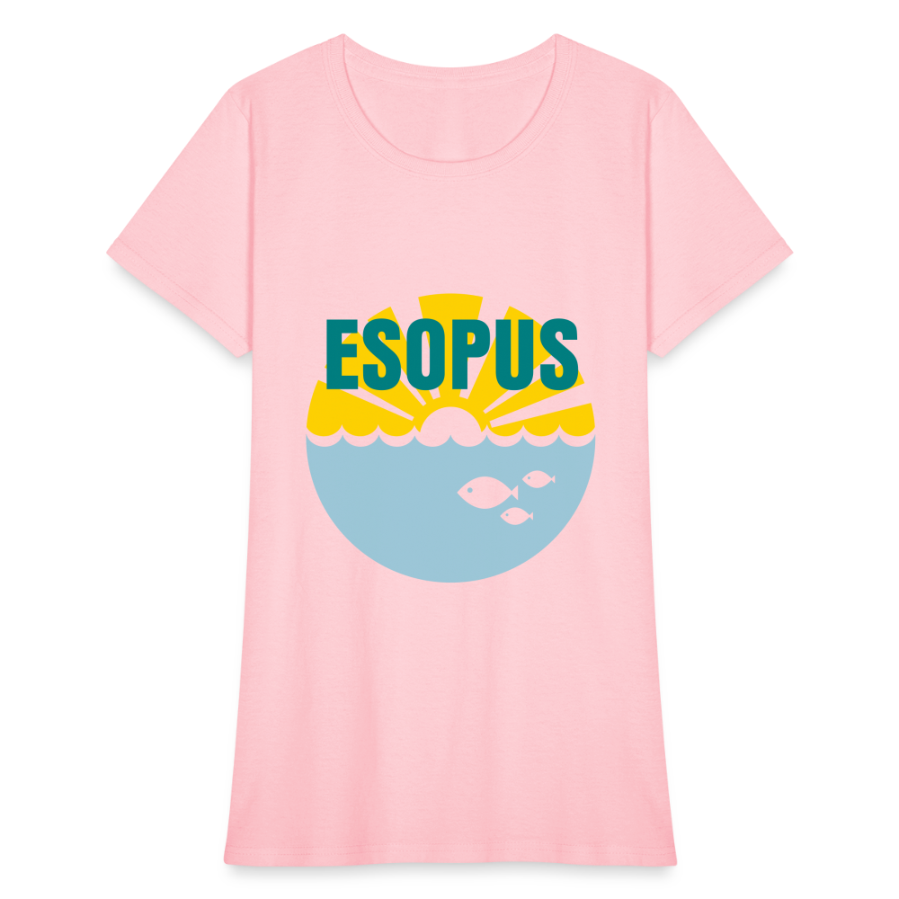 Women's T-Shirt - Camp specialty shirt - Adult vacation - pink