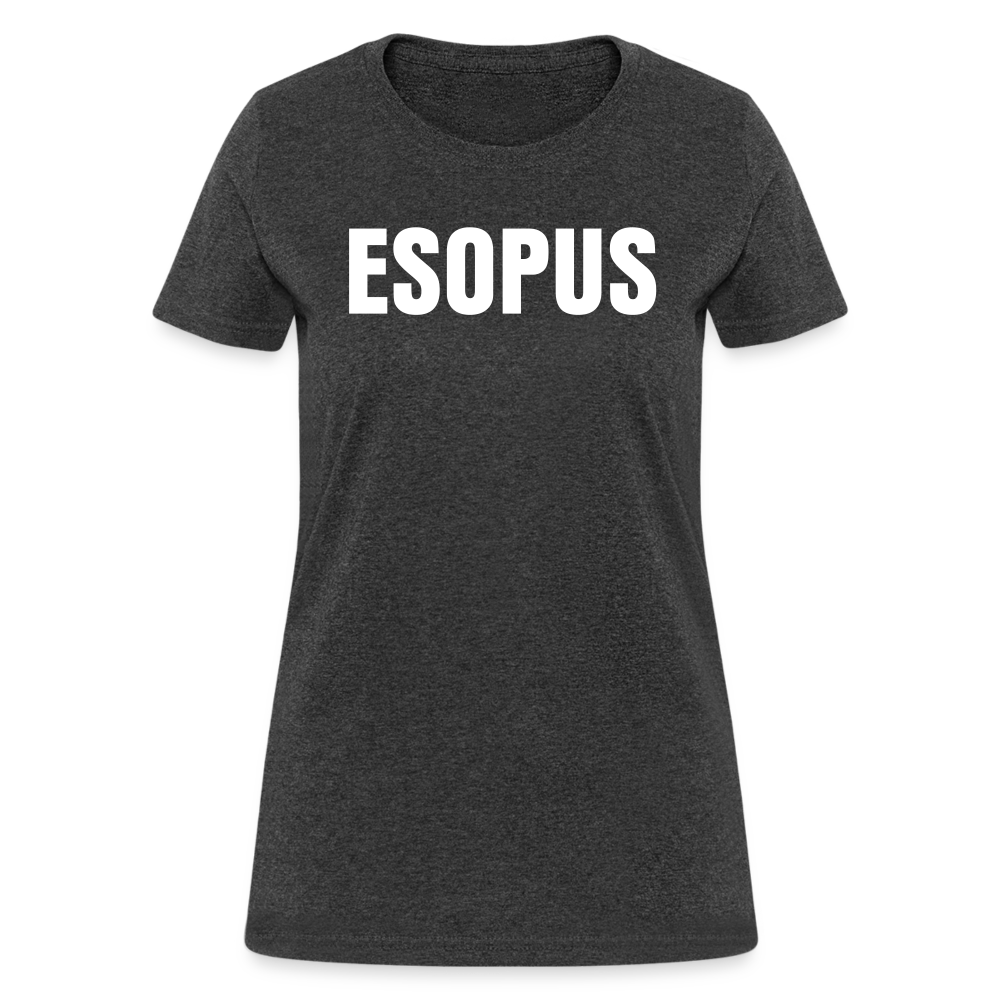 Women's T-Shirt - heather black