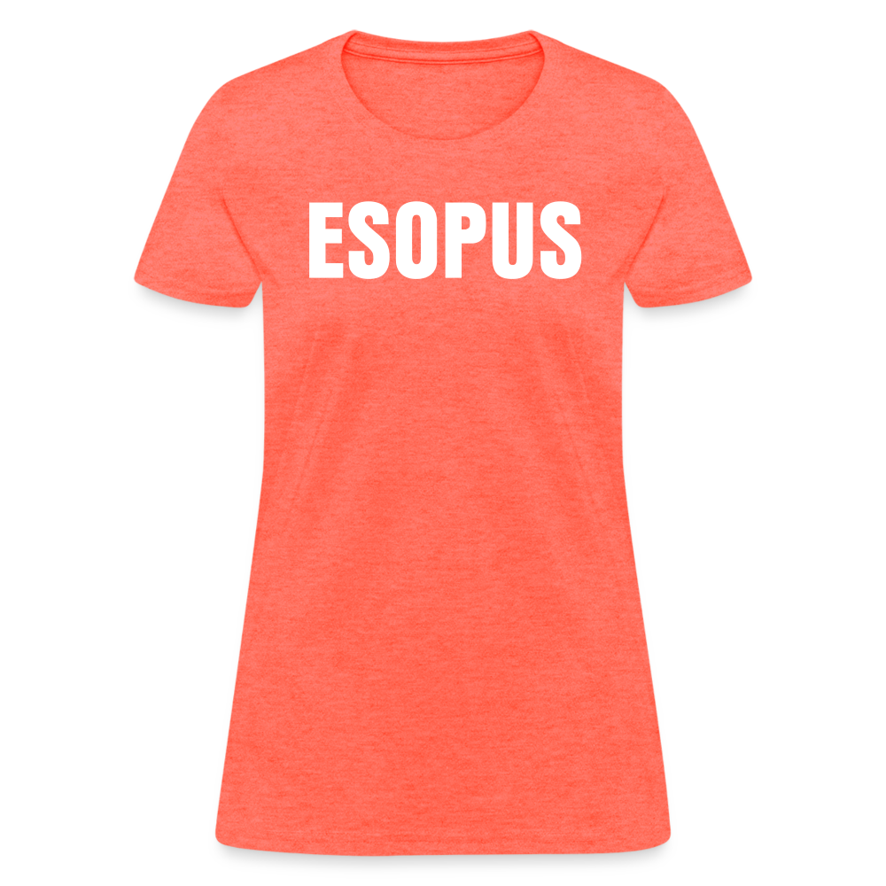 Women's T-Shirt - heather coral