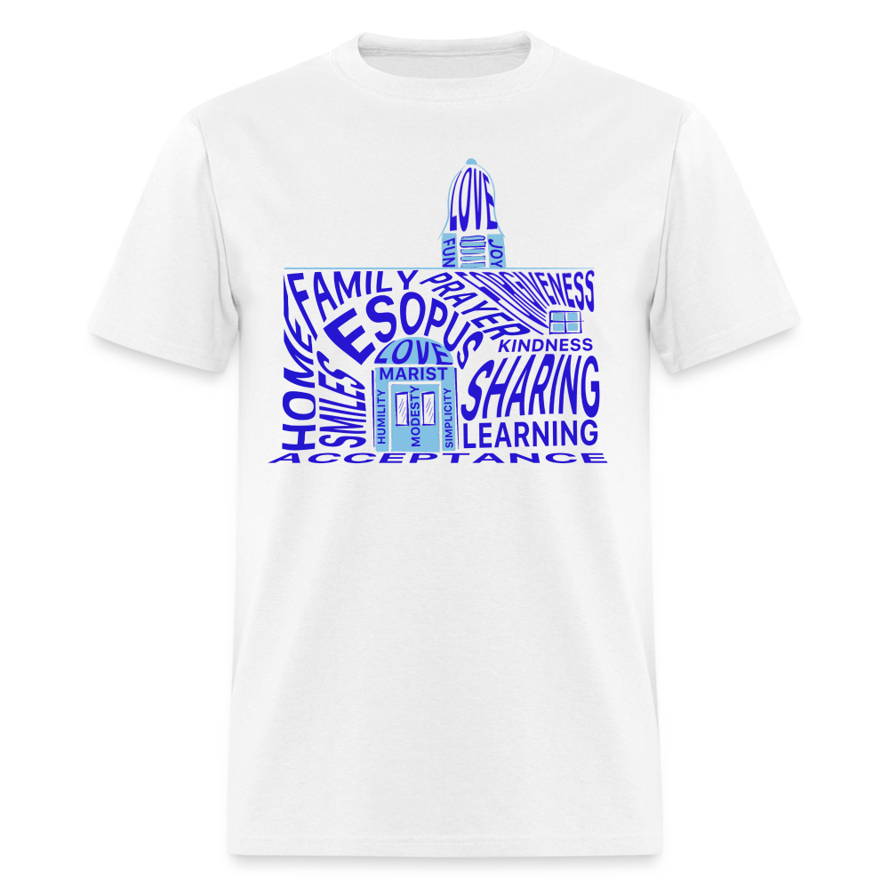 Esopus word play - white