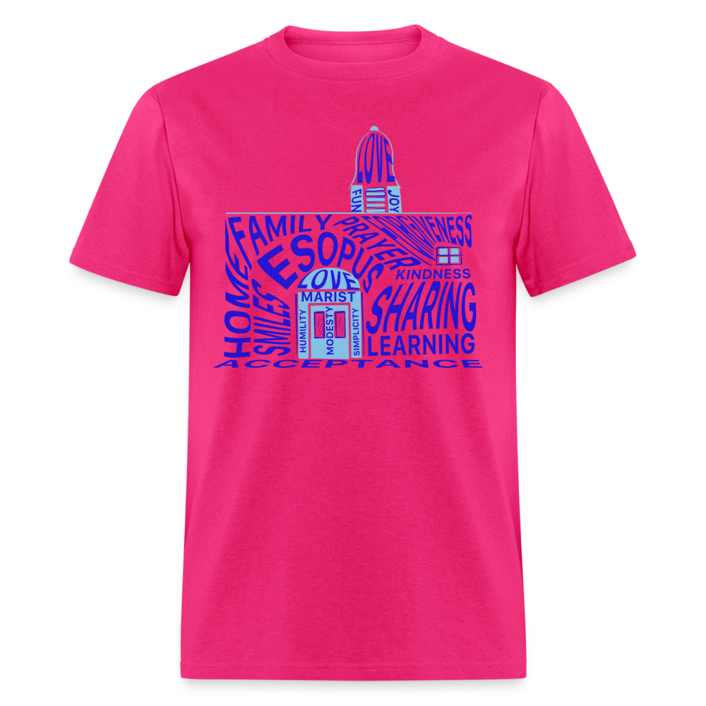 Esopus word play - fuchsia