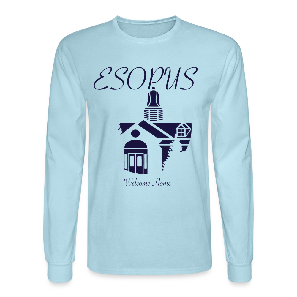 Welcome home - powder blue