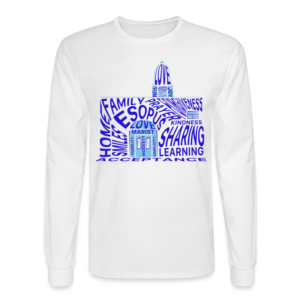 Men's Long Sleeve T-Shirt - white