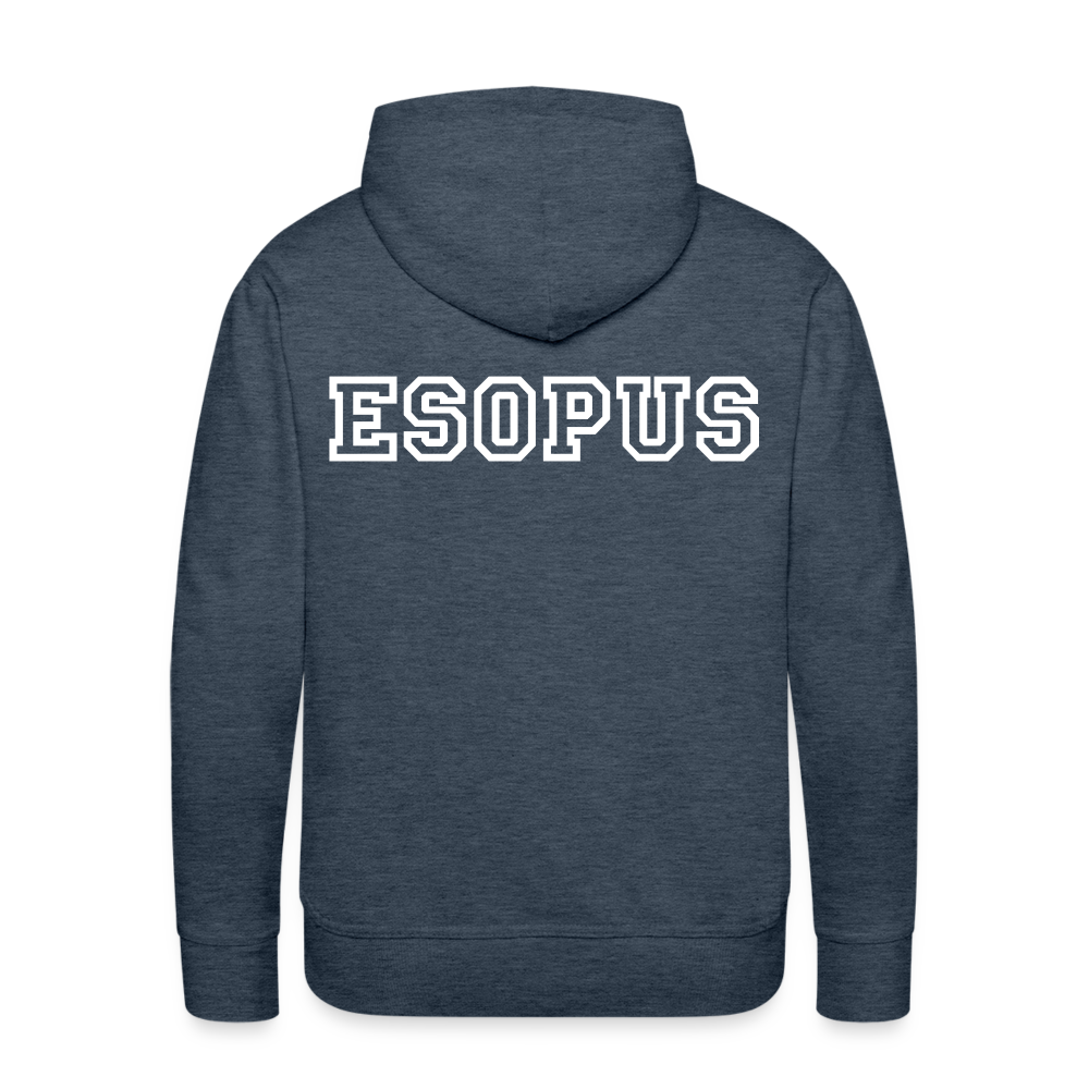 Men’s Premium Hoodie - heather denim