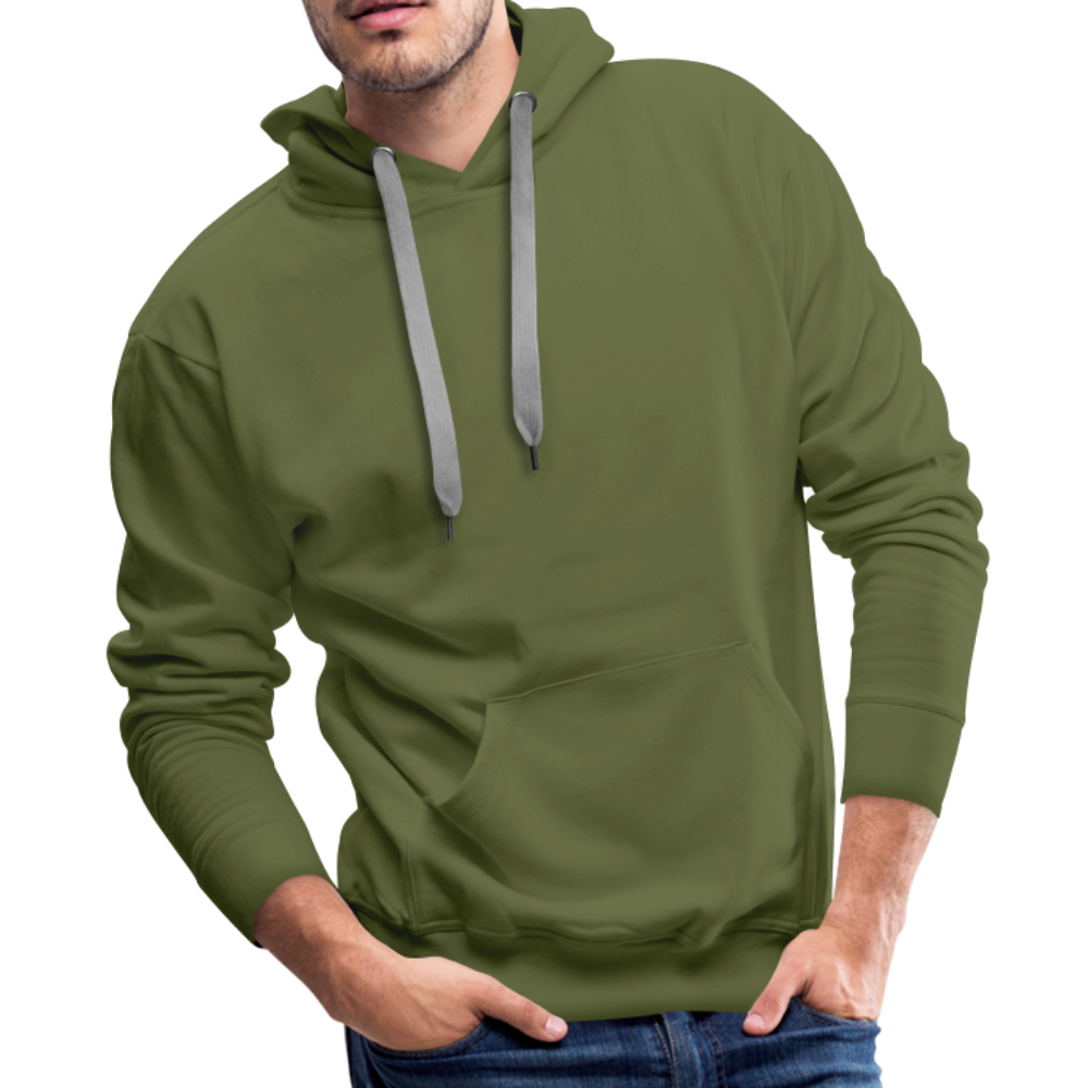 Premium Hoodie - olive green