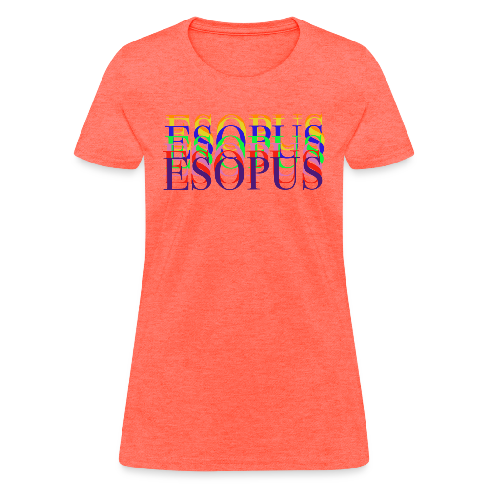 Women's T-Shirt - heather coral