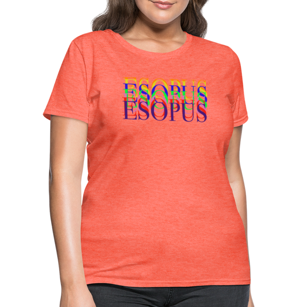 Women's T-Shirt - heather coral