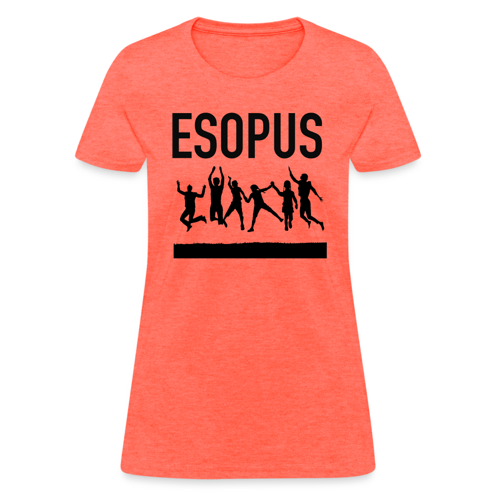 Women's T-Shirt - heather coral