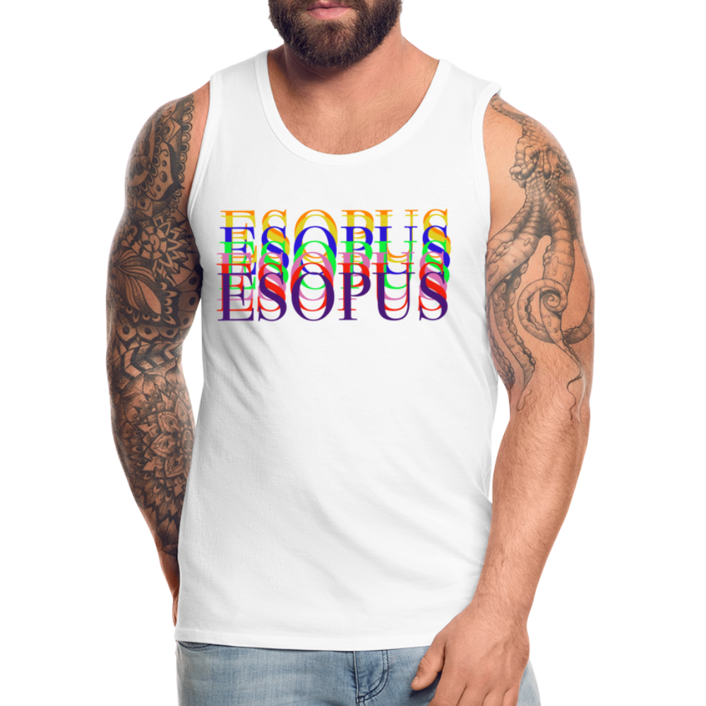 Men’s Premium Tank - white