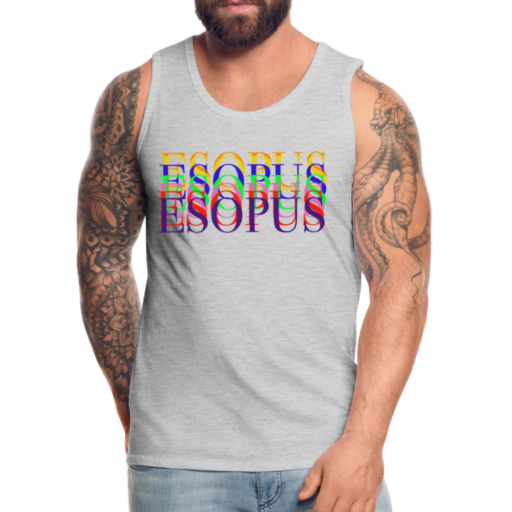 Men’s Premium Tank - heather gray