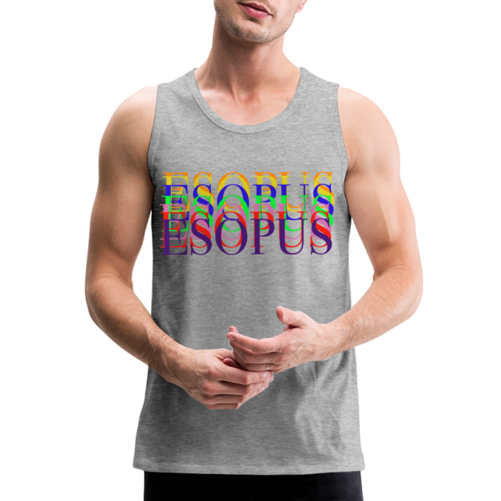 Men’s Premium Tank - heather gray