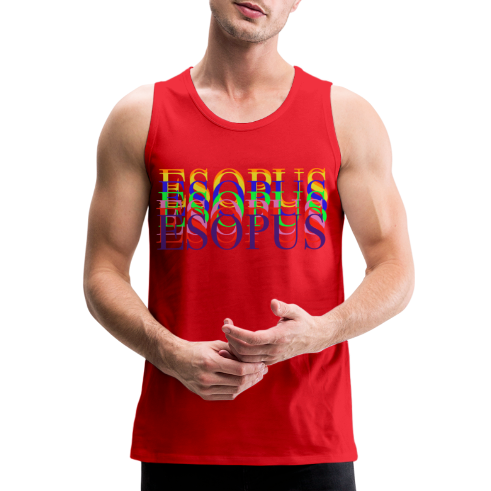 Men’s Premium Tank - red