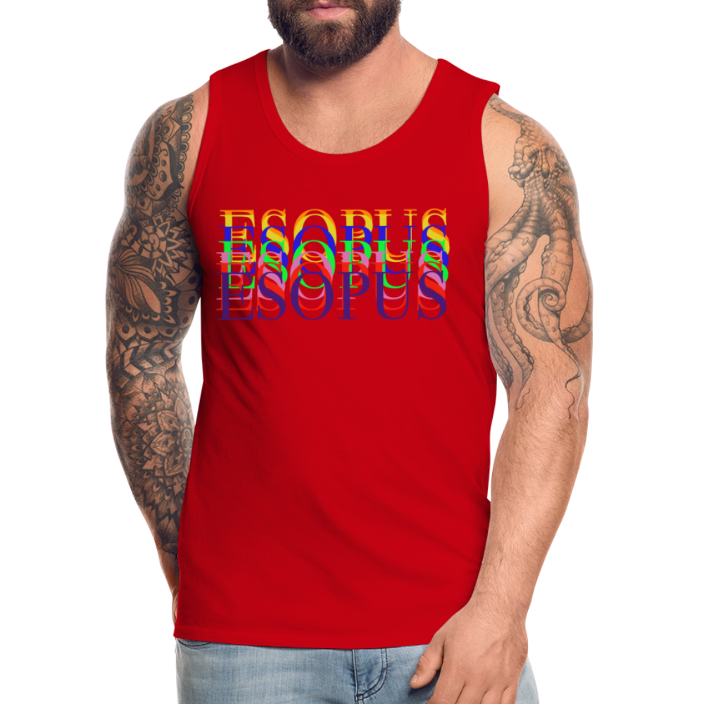 Men’s Premium Tank - red