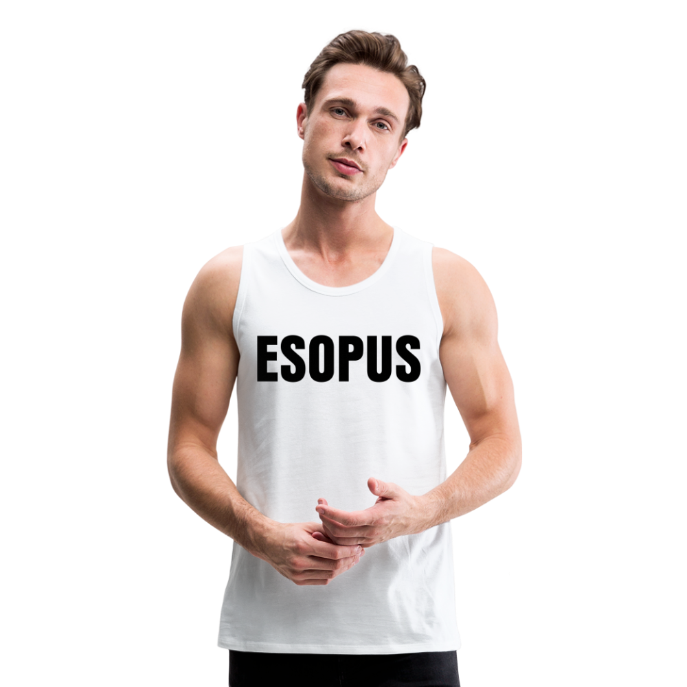 Esopus Men’s Premium Tank - white