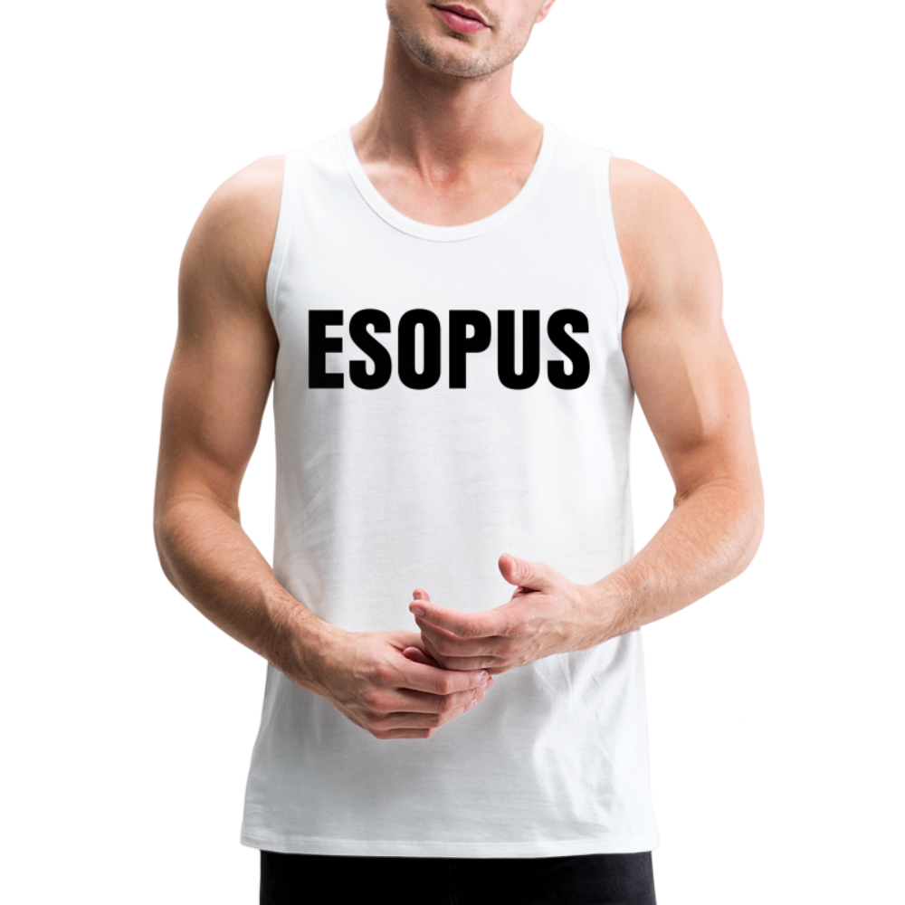 Esopus Men’s Premium Tank - white