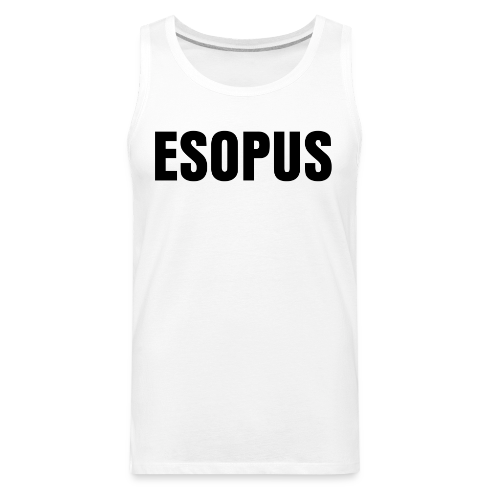 Esopus Men’s Premium Tank - white