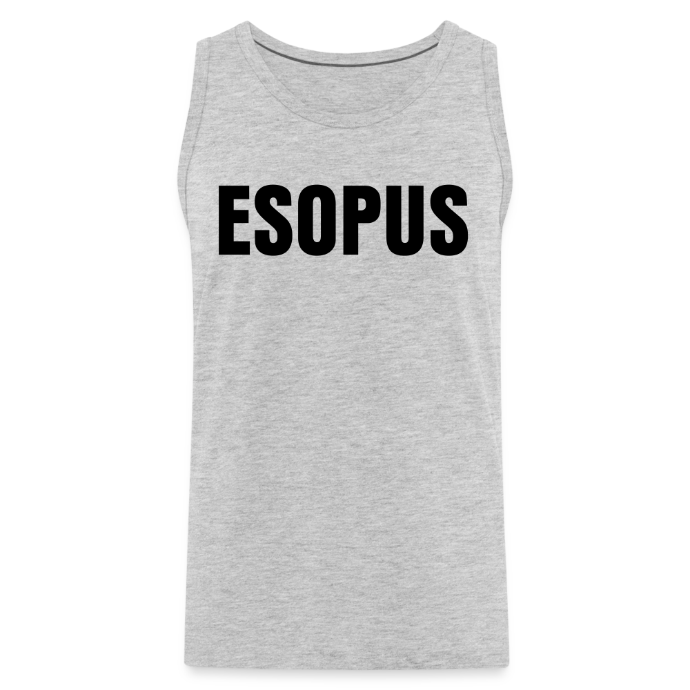 Esopus Men’s Premium Tank - heather gray