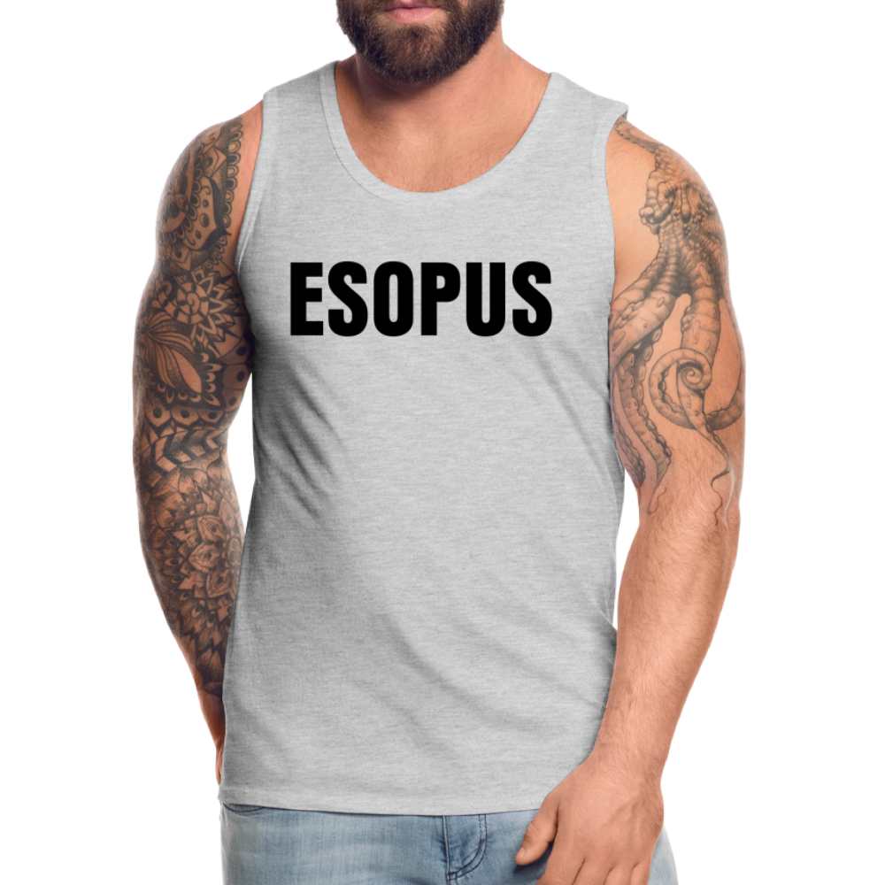 Esopus Men’s Premium Tank - heather gray