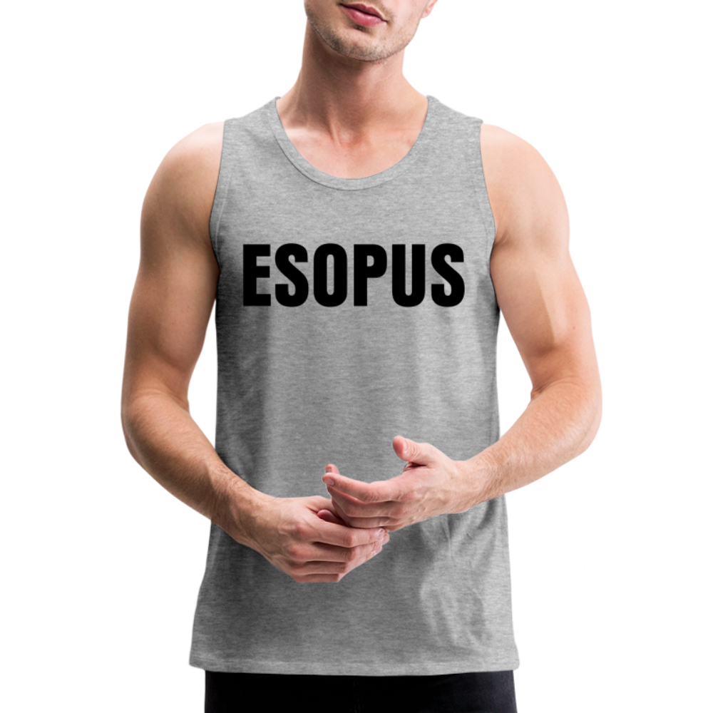 Esopus Men’s Premium Tank - heather gray