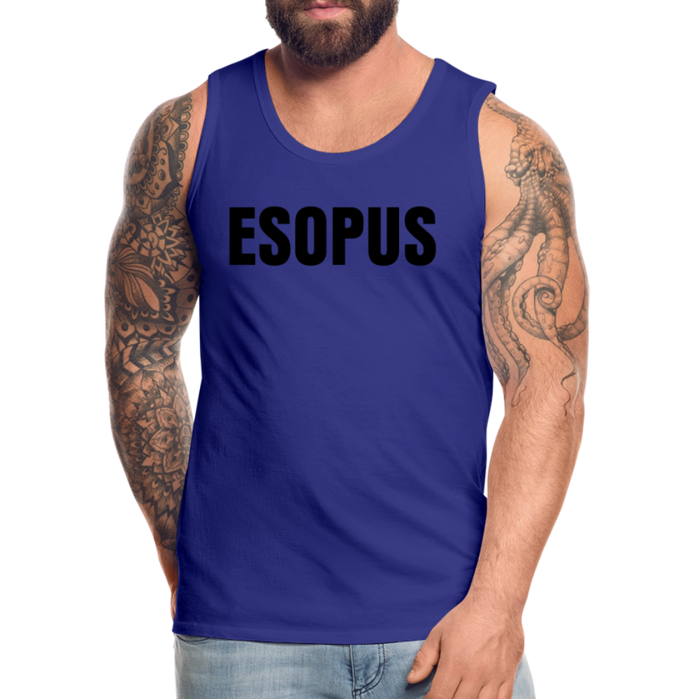 Esopus Men’s Premium Tank - royal blue