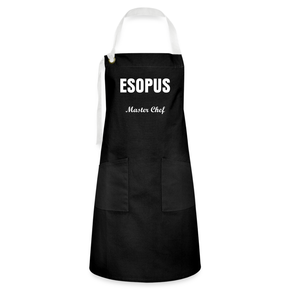 Artisan Apron - black/white