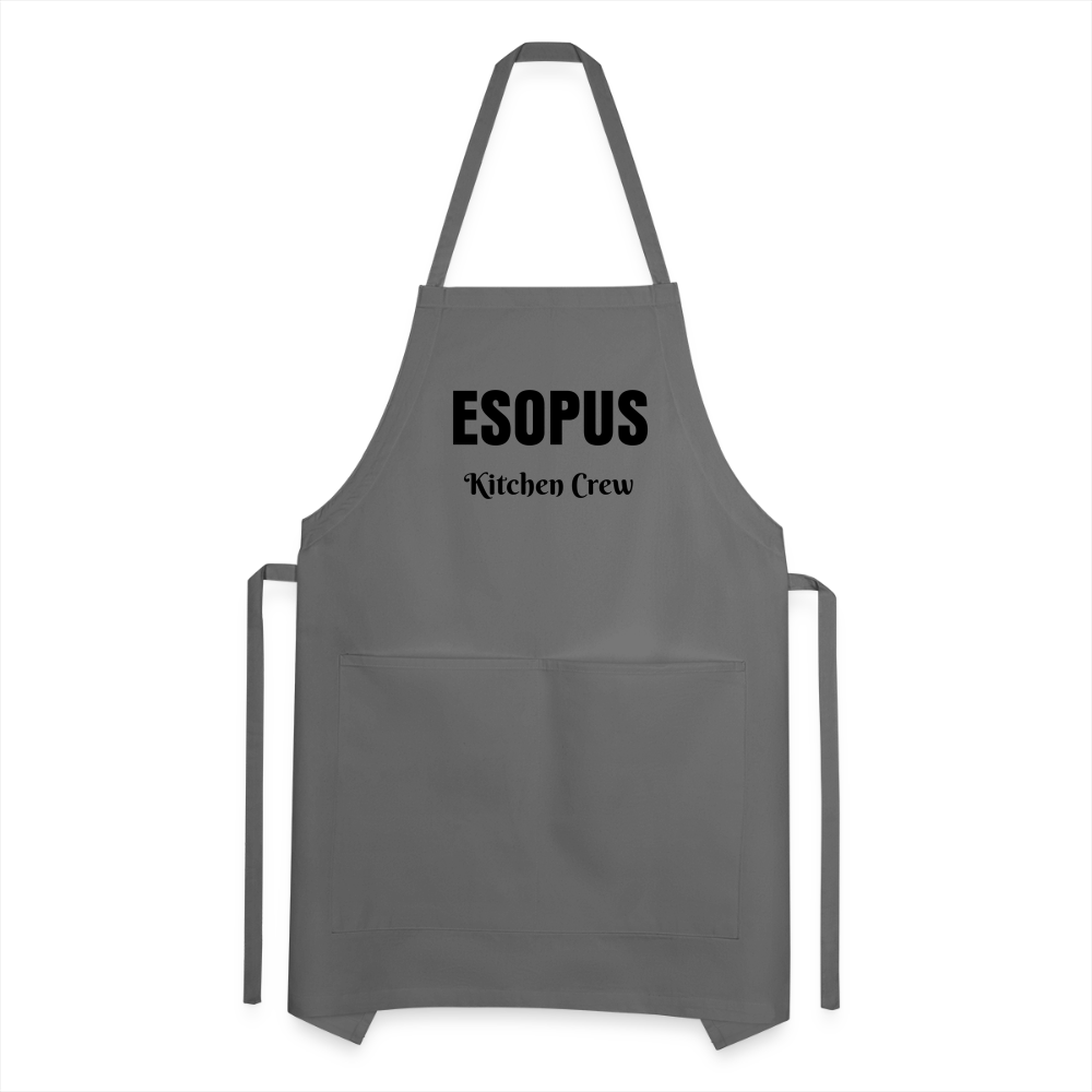 Adjustable Apron - charcoal