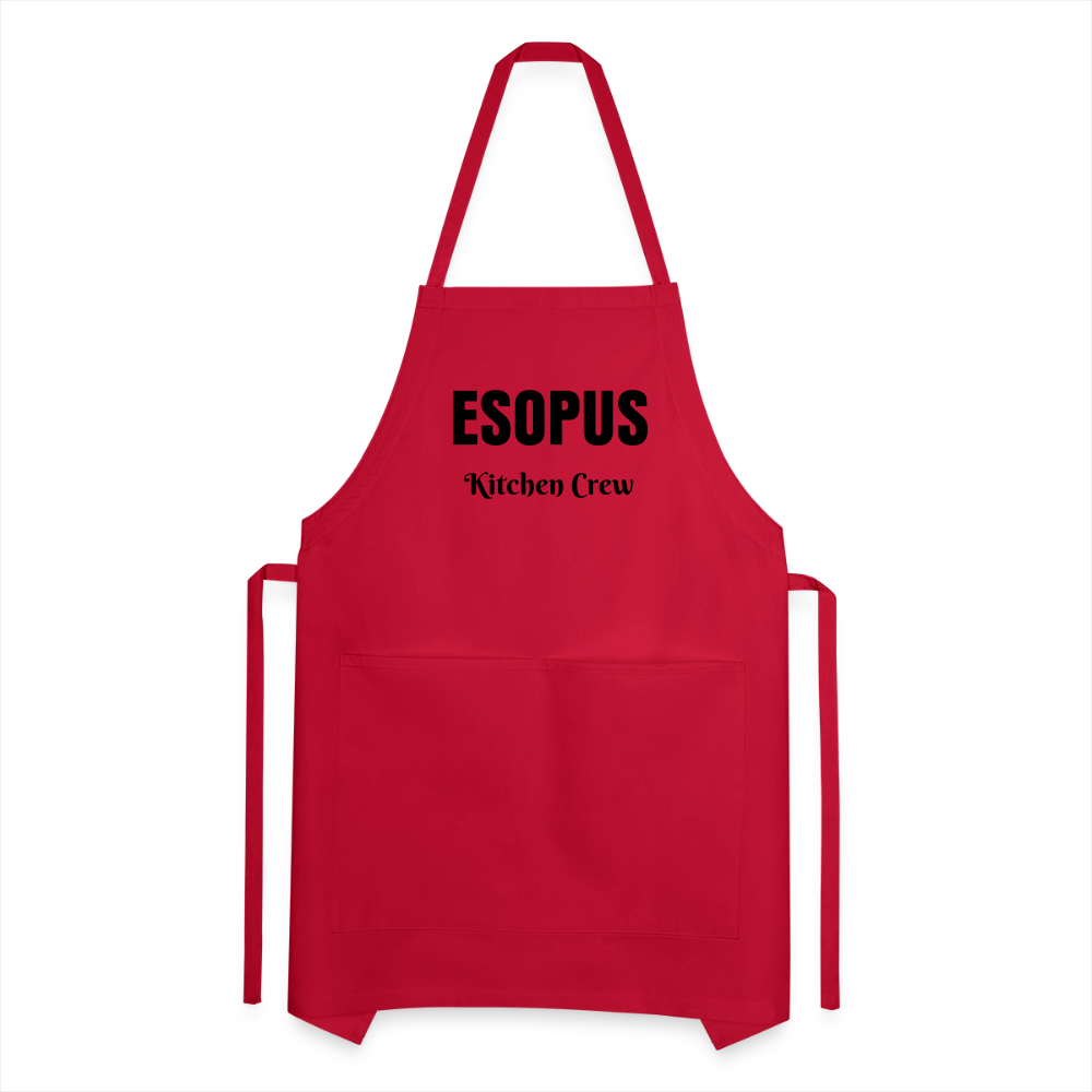 Adjustable Apron - red