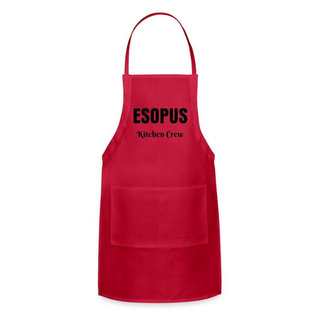 Adjustable Apron - red