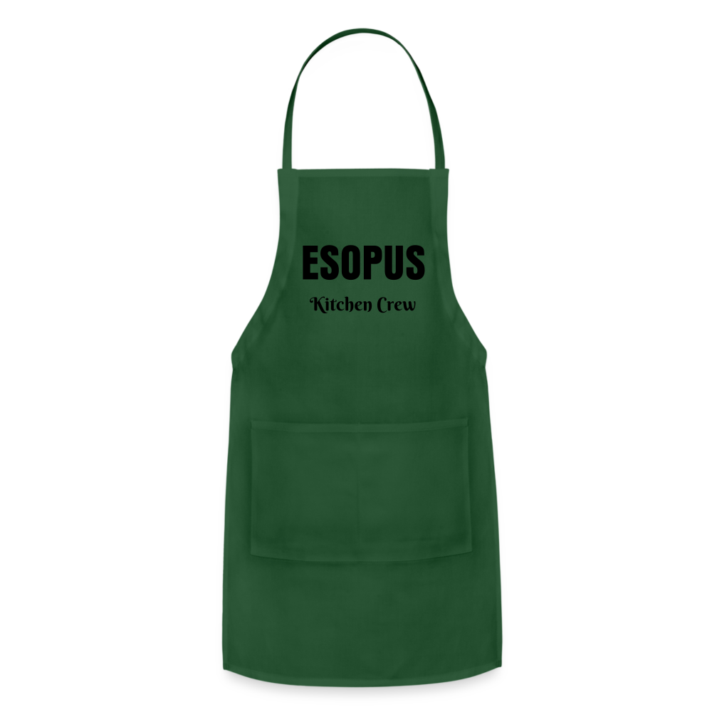 Adjustable Apron - forest green
