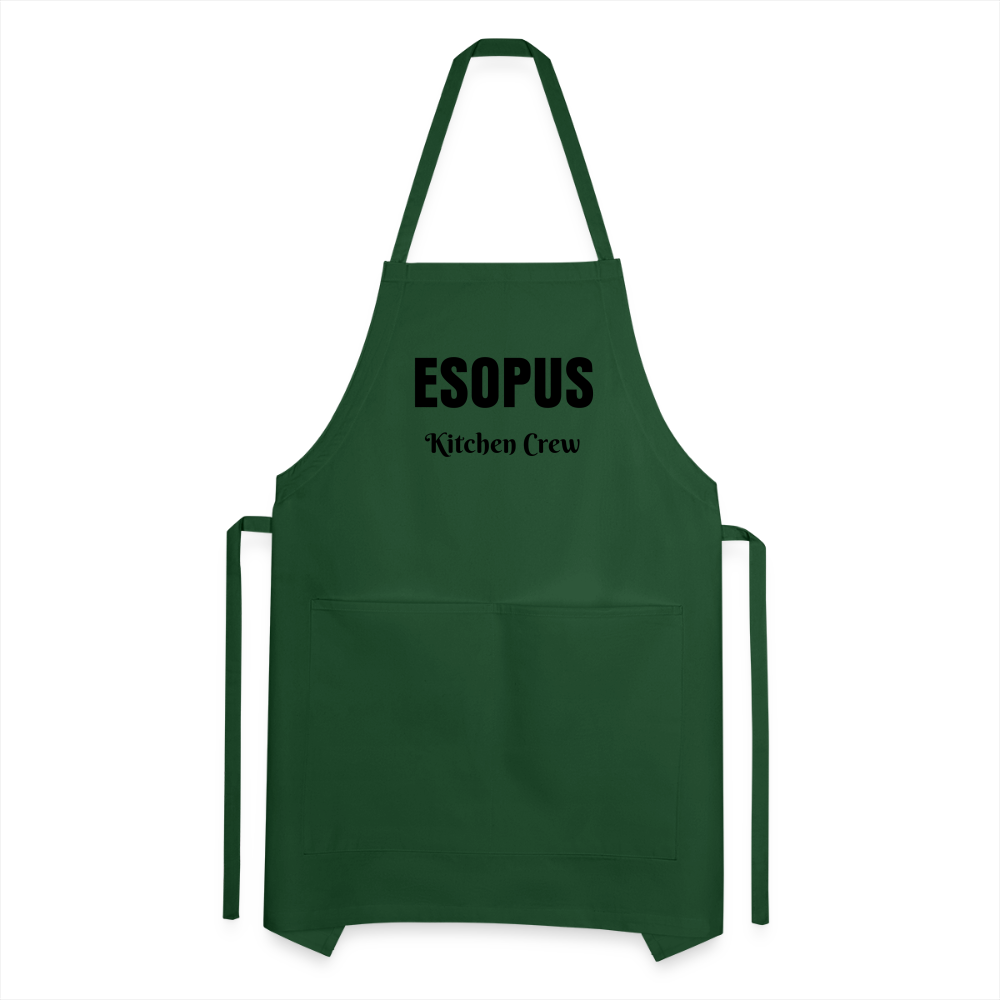 Adjustable Apron - forest green