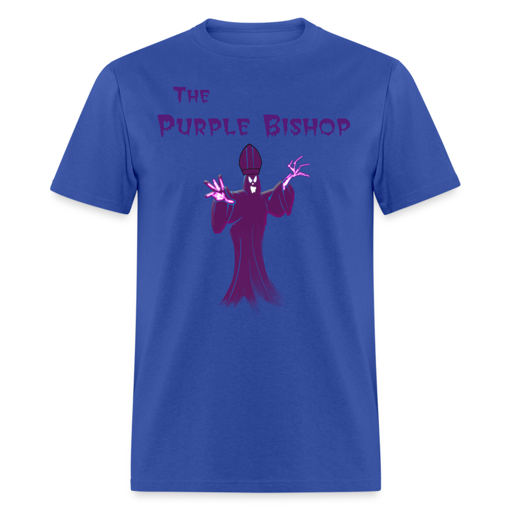 The Purple Bishop - royal blue