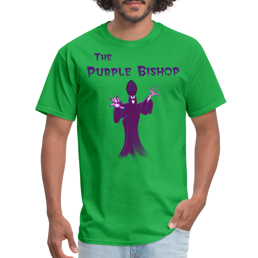 The Purple Bishop - bright green