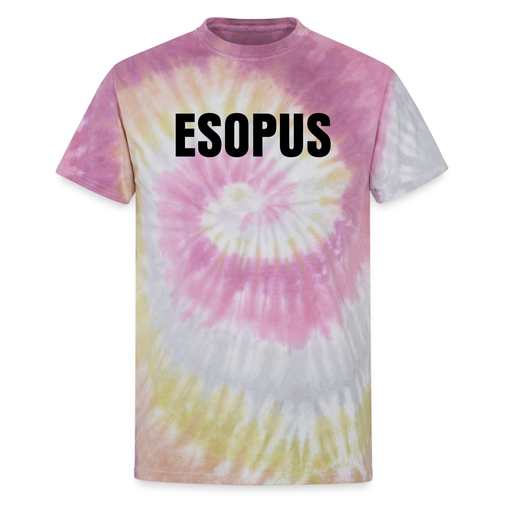 Unisex Tie Dye T-Shirt - Desert Rose