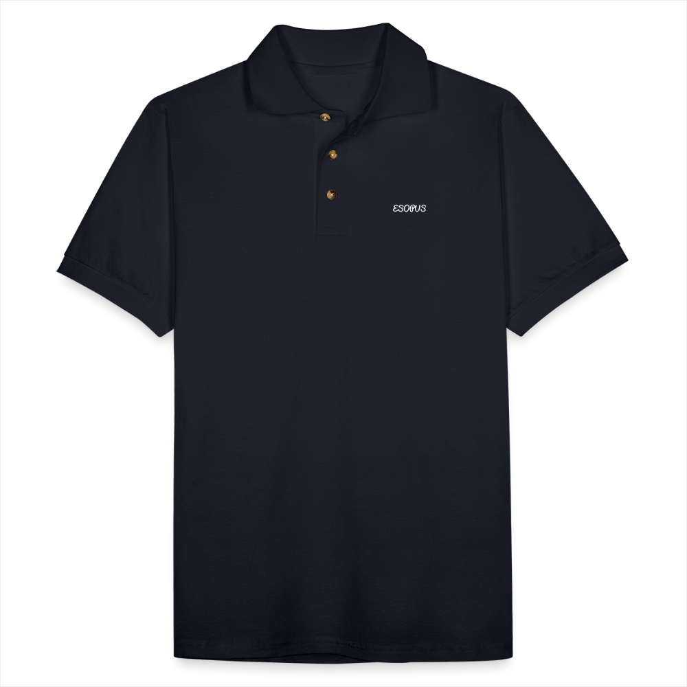 Men's Pique Polo Shirt - midnight navy