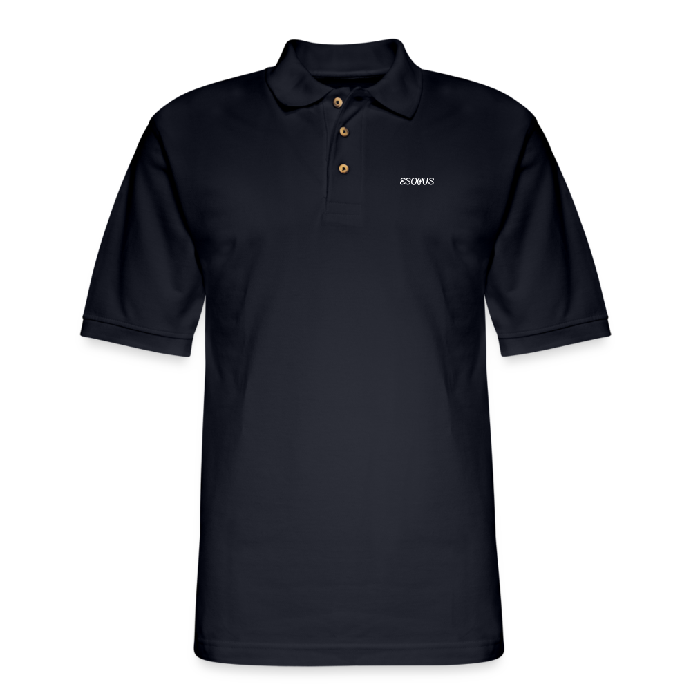 Men's Pique Polo Shirt - midnight navy