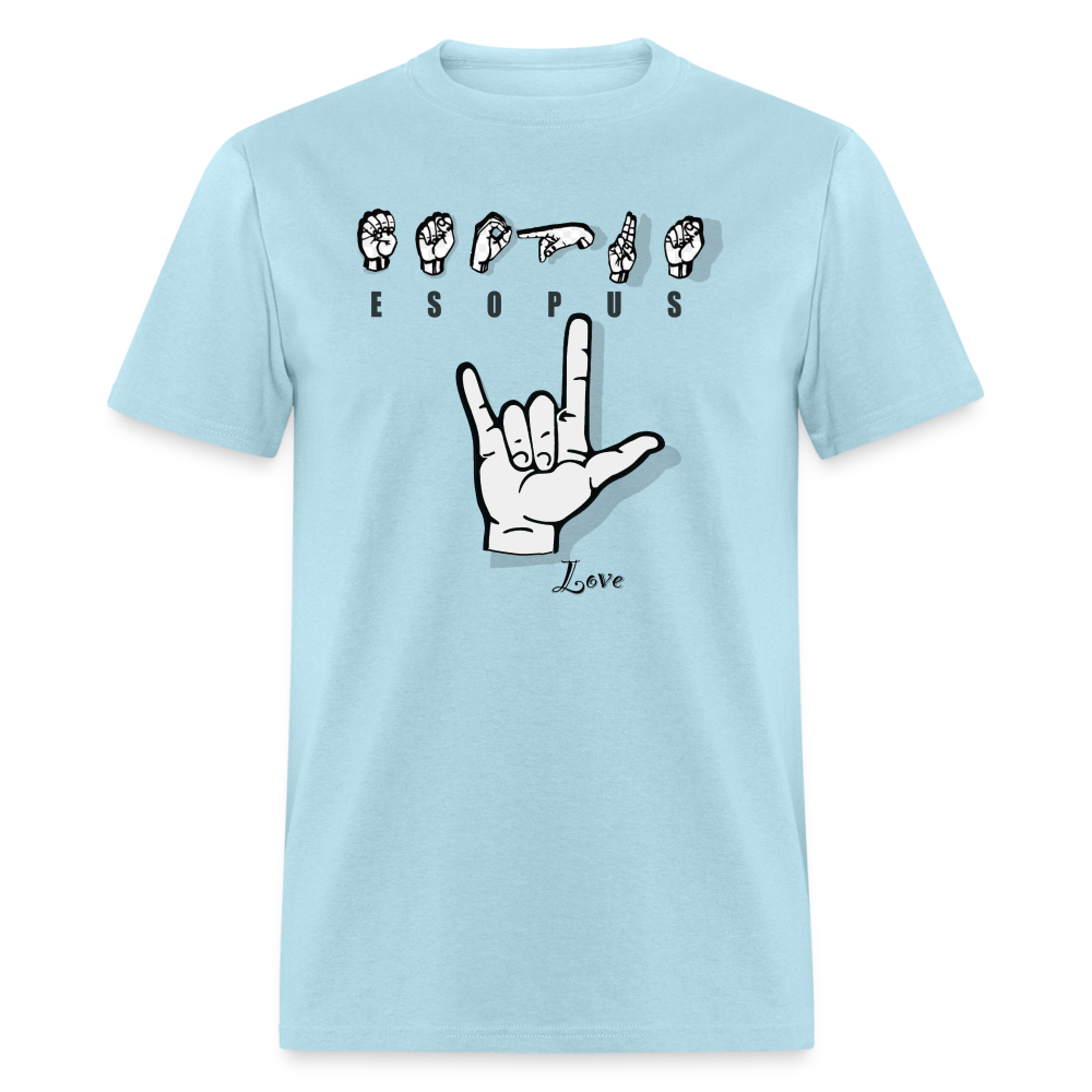 Esopus - sign - powder blue