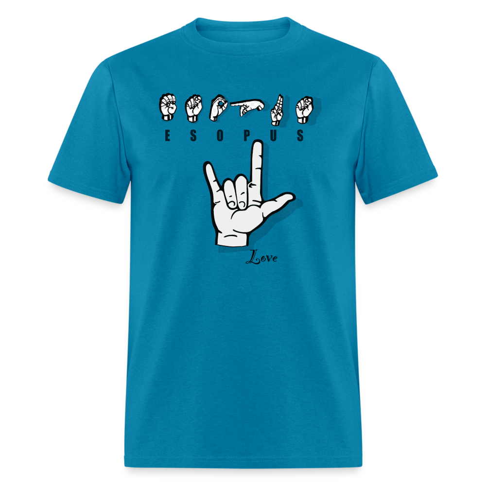 Esopus - sign - turquoise