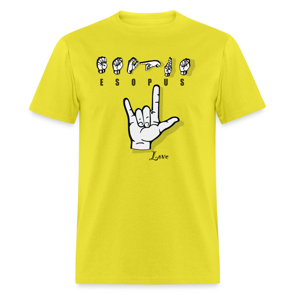 Esopus - sign - yellow