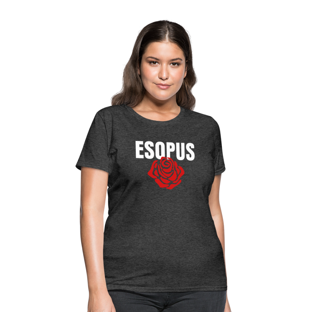 Women's T-Shirt - heather black