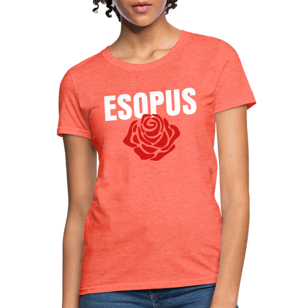 Women's T-Shirt - heather coral